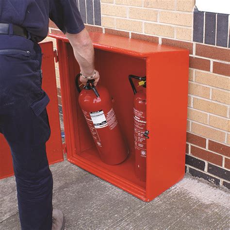 metal fire extinguisher box|fire extinguisher box for sale.